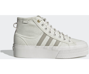 Adidas Nizza Platform Mid Cloud White 