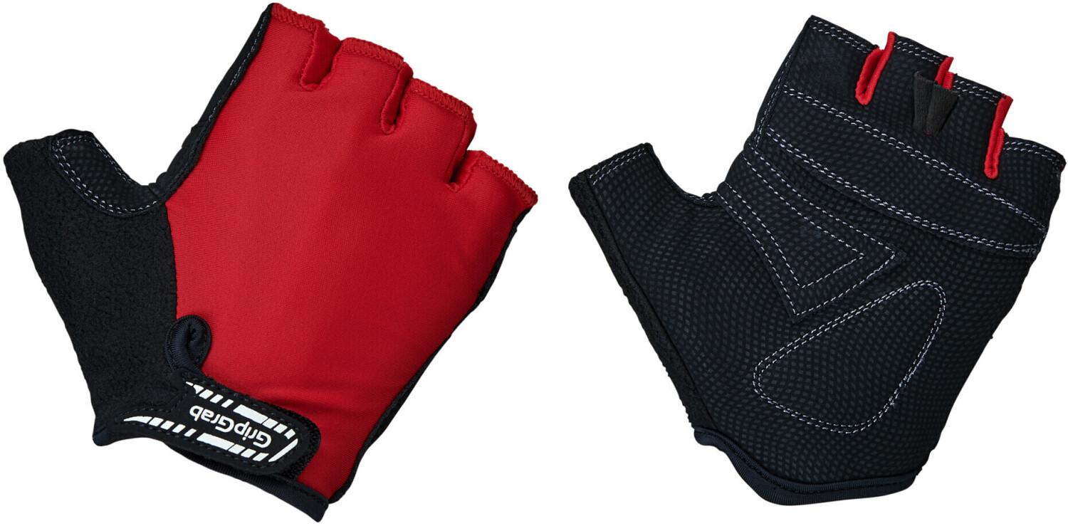 GripGrab X-Trainer Junior Kids Short Finger Gloves red