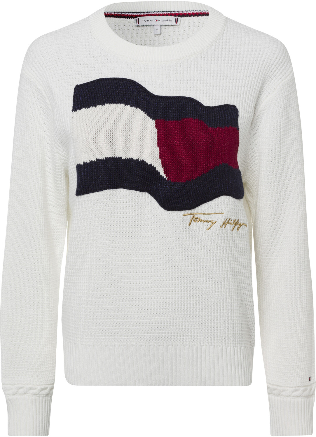 tommy hilfiger lightweight knit flag sneaker