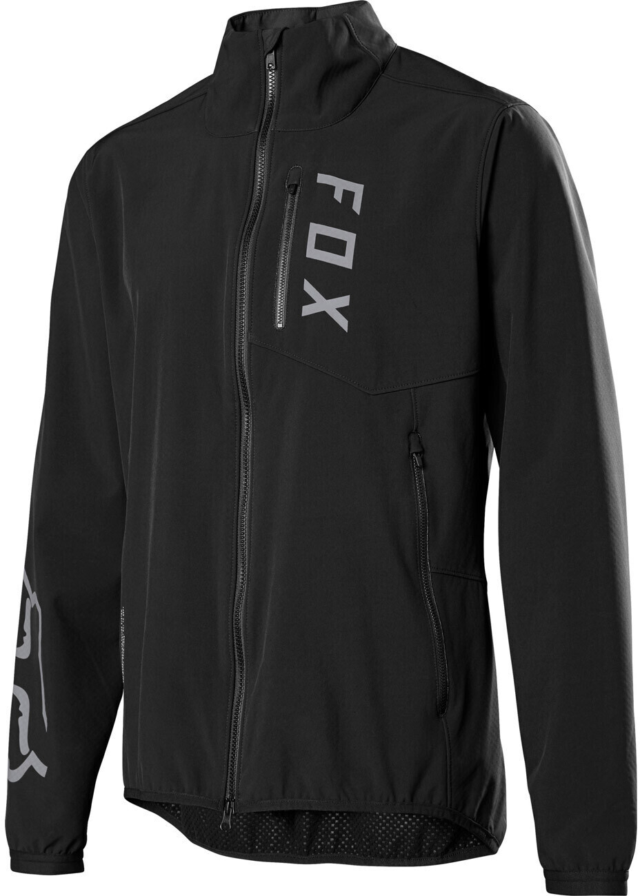 Photos - Cycling Clothing Fox Ranger Fire Jacket Black/Blue 