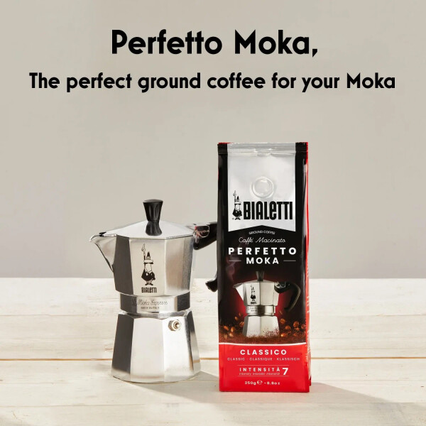 Bialetti Perfetto Moka Classico gemahlen (250g), Bild 4