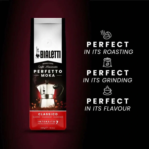 Bialetti Perfetto Moka Classico gemahlen (250g), Bild 7