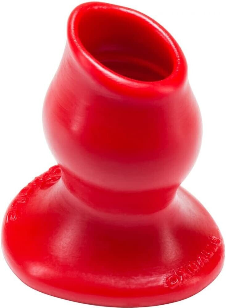 Oxballs OXBALLS Silicone Pig-Hole Fuck Plug, Medium, Blood Red