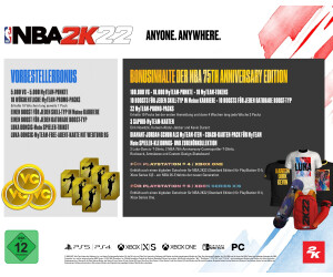 NBA 2K22 75th Anniversary Anniversary Edition for Xbox Series X — Fashion  Cents Consignment & Thrift Stores in Ephrata, Strasburg, East Earl,  Morgantown PA