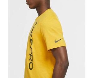nike pro jaune
