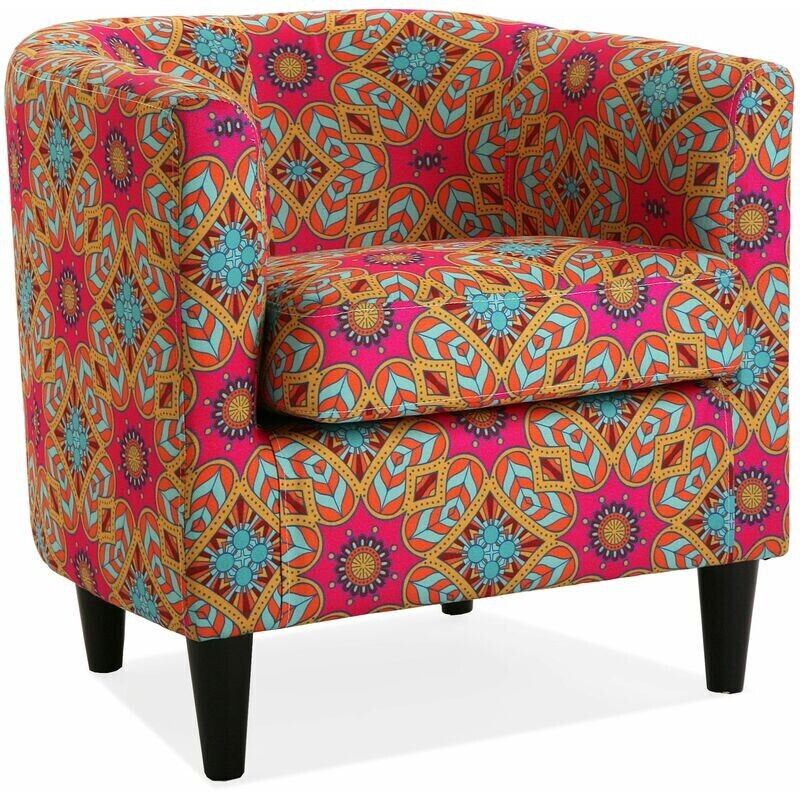 Natacha.B Fauteuil Briay rose