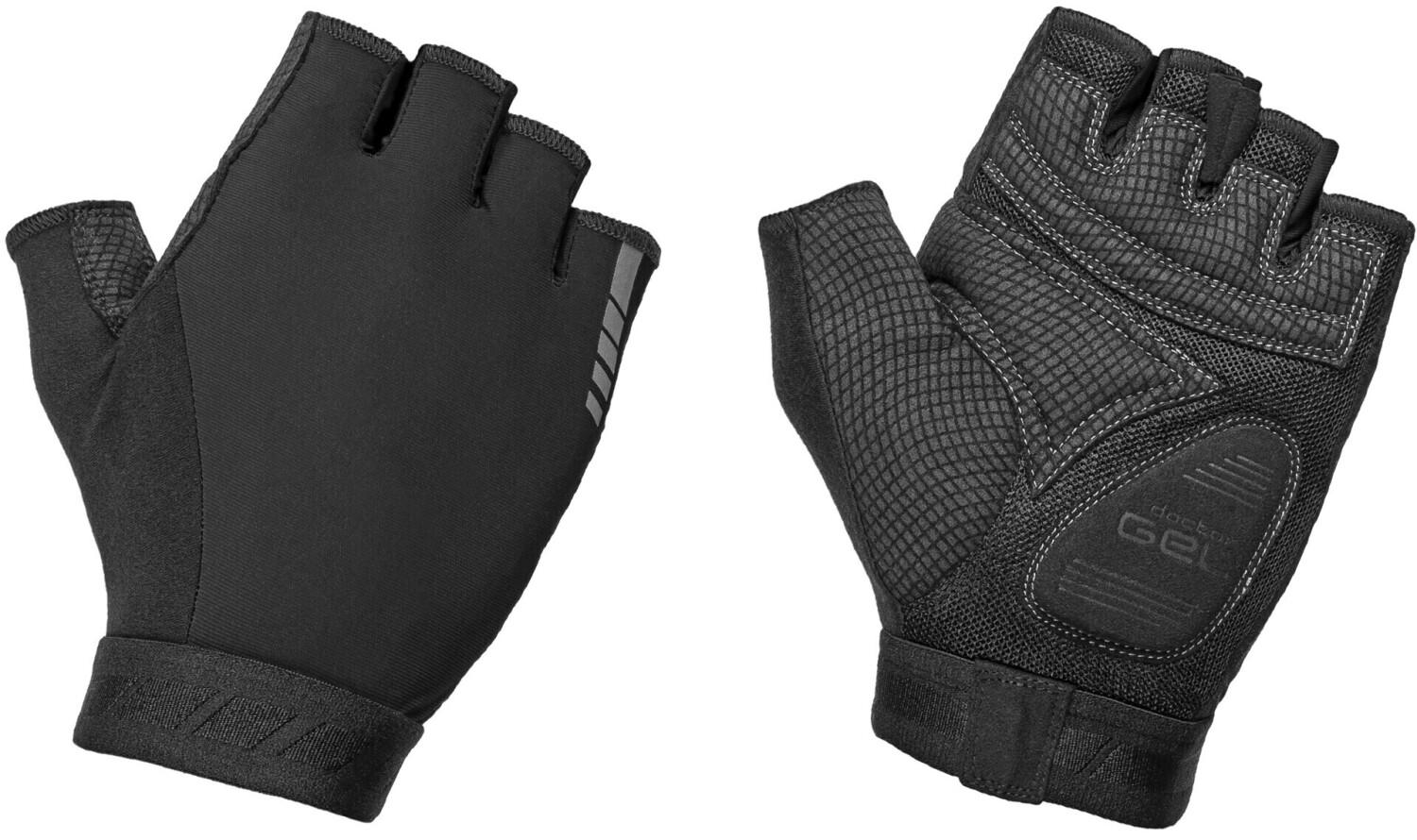 GripGrab World Cup Padded Short Finger Glove 2 black