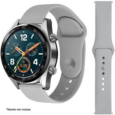Ibroz Bracelet Samsung / Huawei SoftTouch 22mm gris