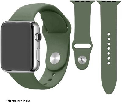 Ibroz Bracelet Apple Watch SoftTouch 40mm vert olive