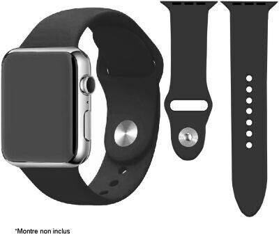 Ibroz Bracelet Apple Watch SoftTouch 40mm noir