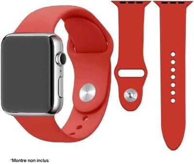 Ibroz Bracelet Apple Watch SoftTouch 40mm rouge