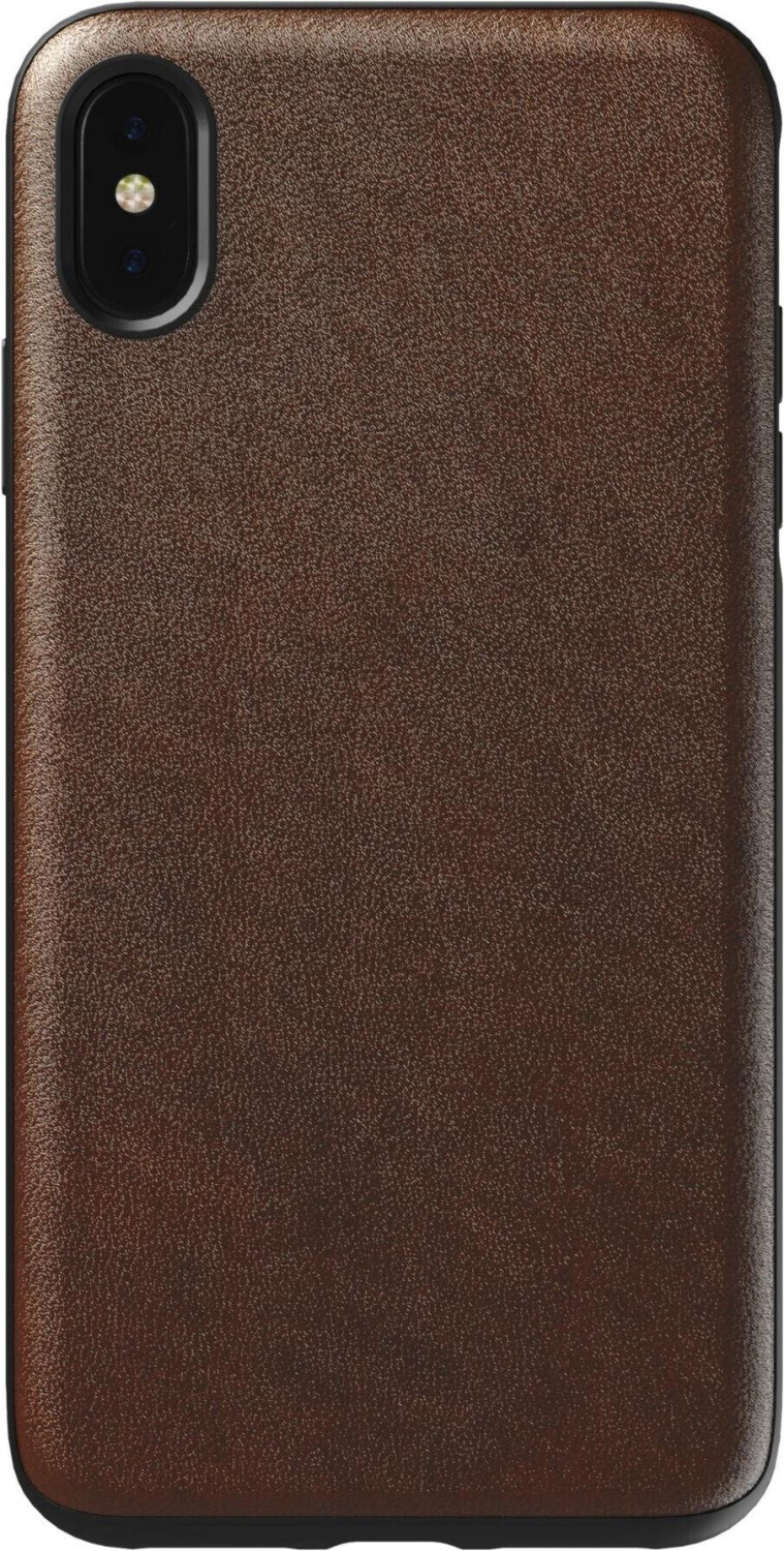 iphone x leder case braun