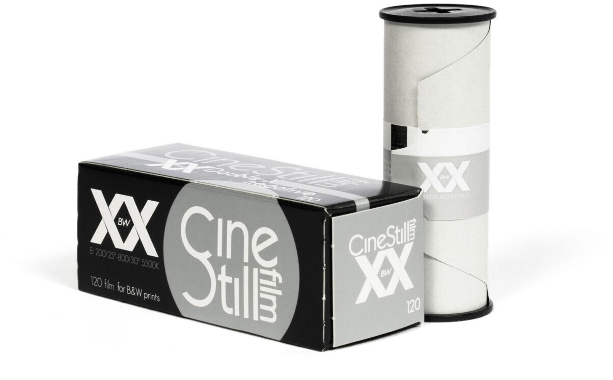 CineStill Film 250 BWxx Double-X negativ 120