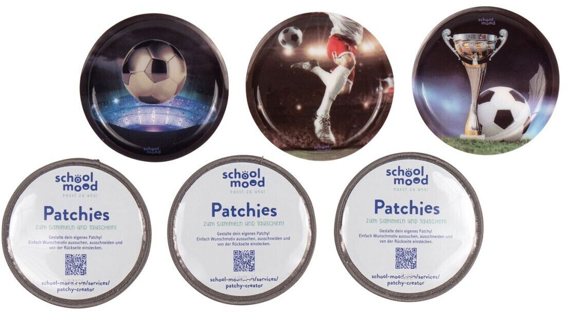 School-Mood Patchy-Set (6-piece) Football