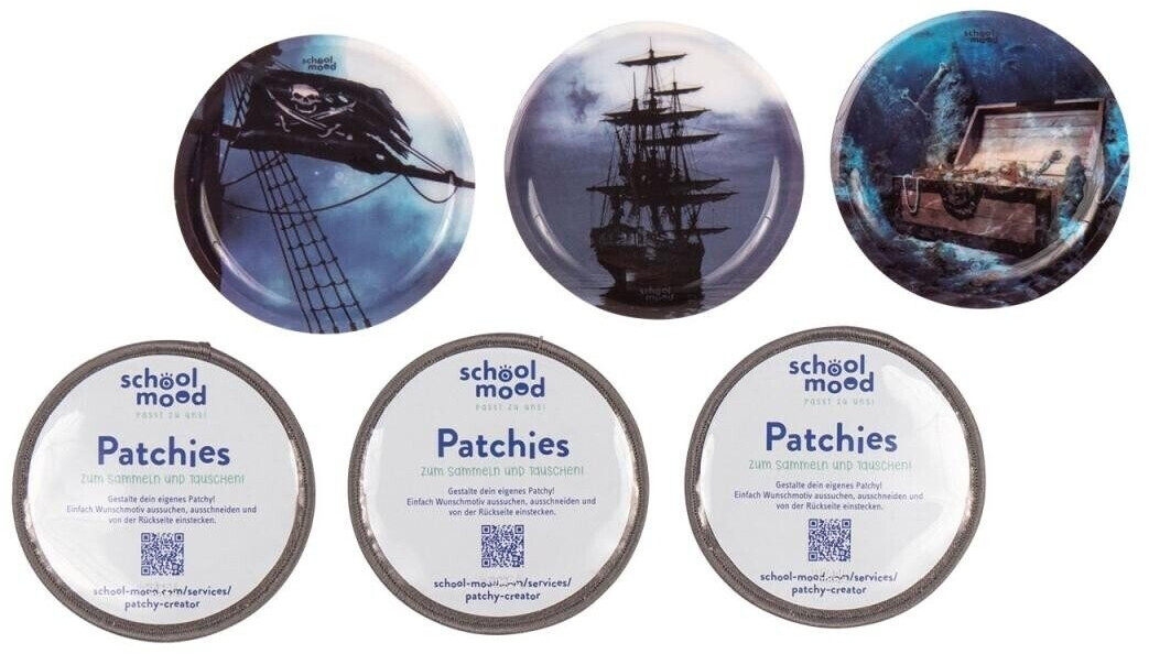 School-Mood Patchy-Set (6-piece) Pirate