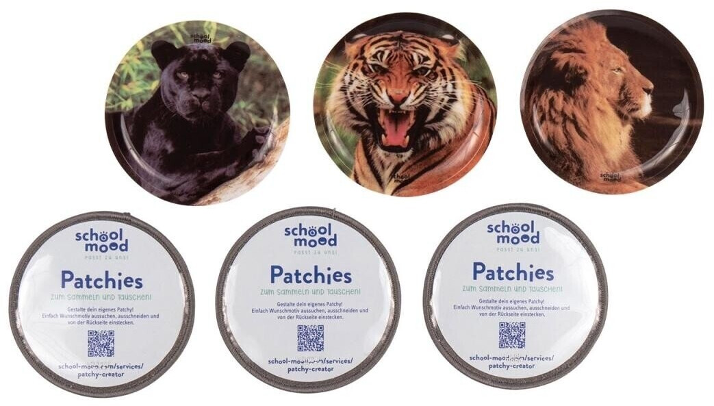 School-Mood Patchy-Set (6-piece) Predators