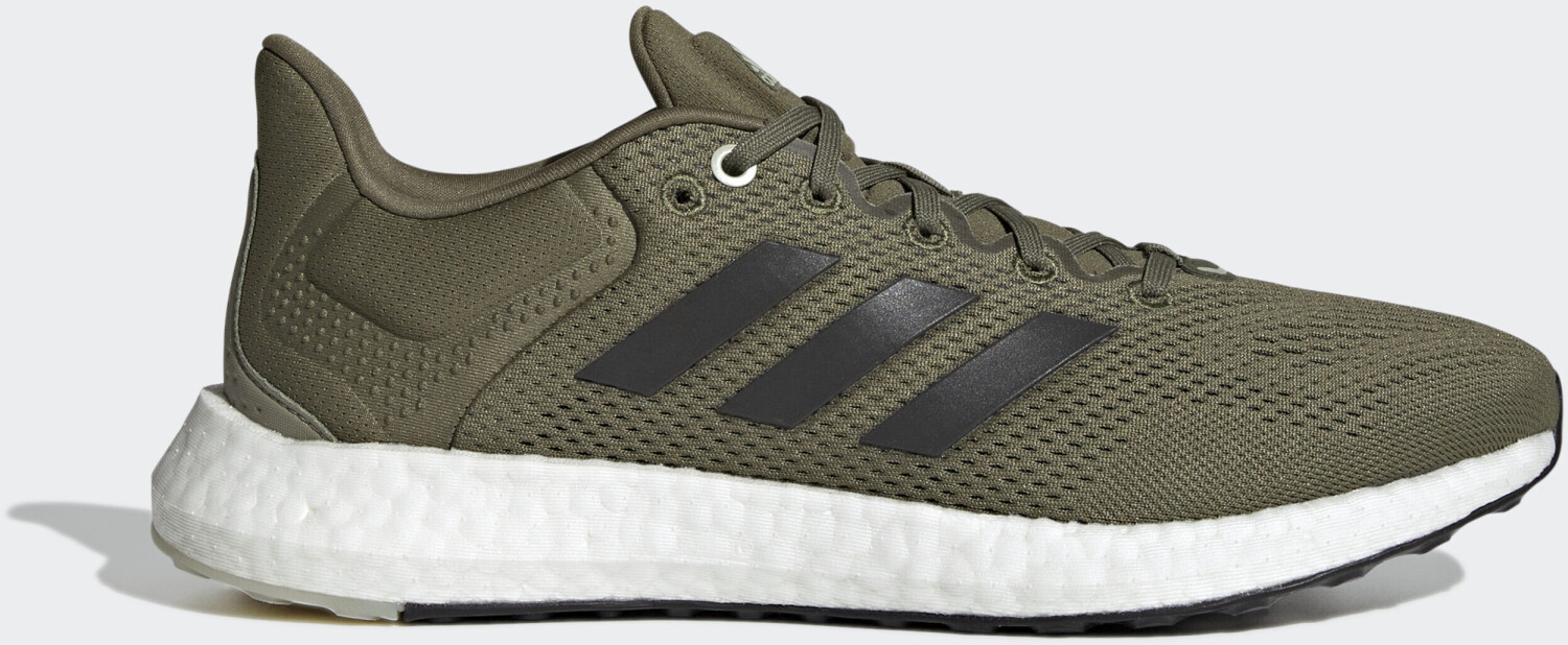 Adidas Pureboost 21 Focus Olive/Core Black/Halo Green Polyester a â¬ 108,49 (oggi) | Migliori 