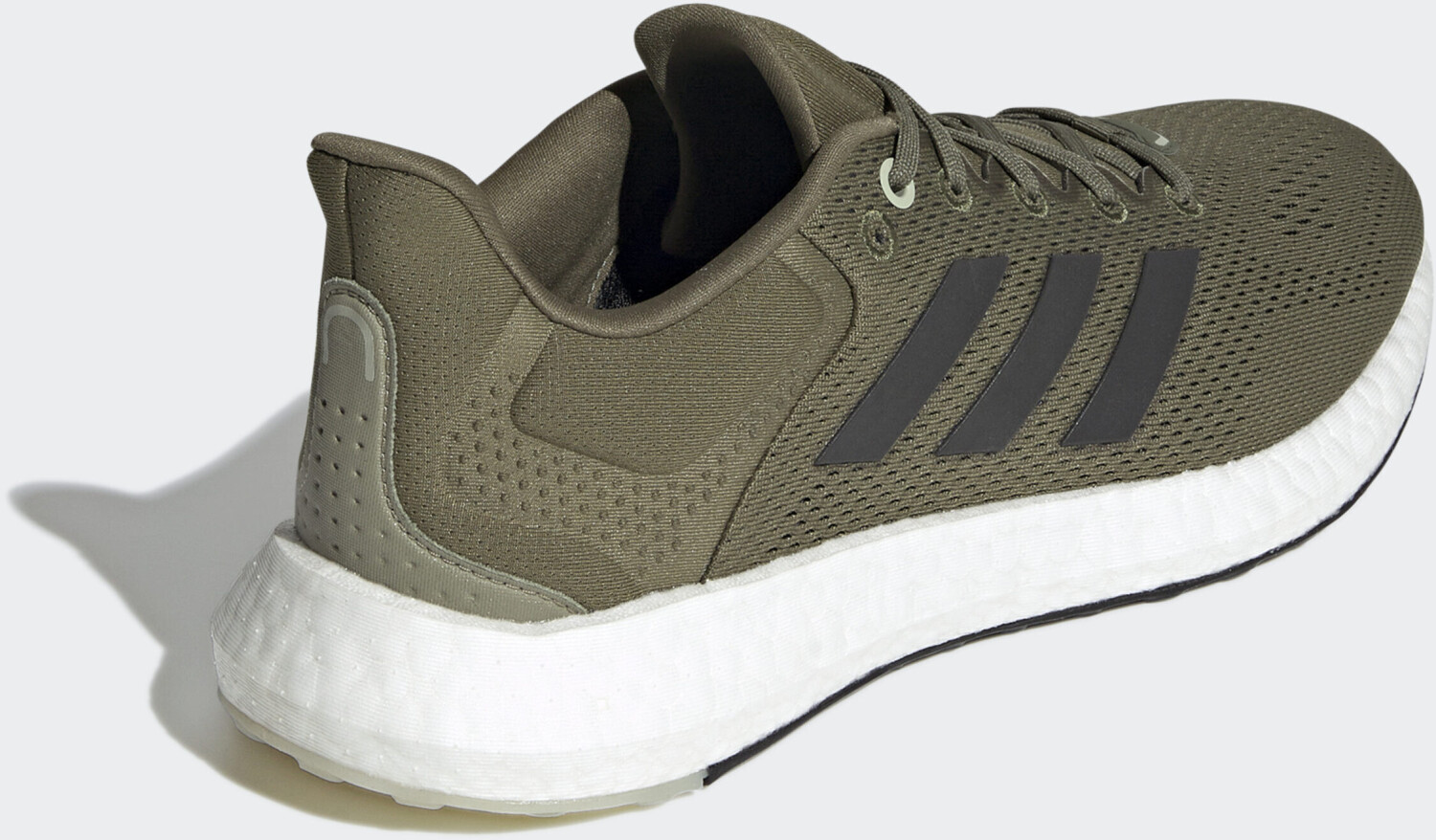 Adidas Pureboost 21 Focus Olive/Core Black/Halo Green Polyester a € 108