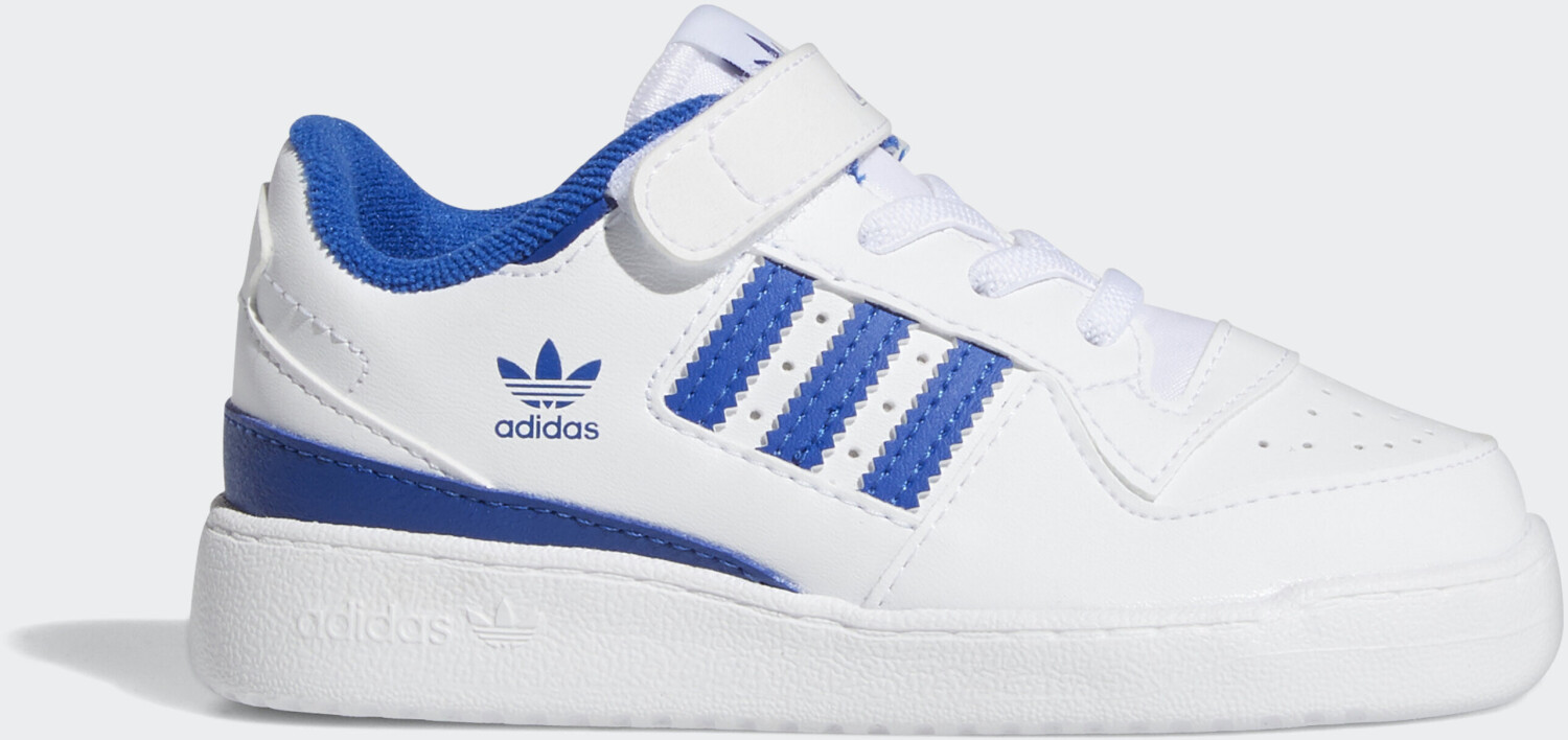 Buy Adidas Forum Low Kids Cloud White/Royal Blue/Cloud White from Â£28.50 (Today) â Best Deals on 
