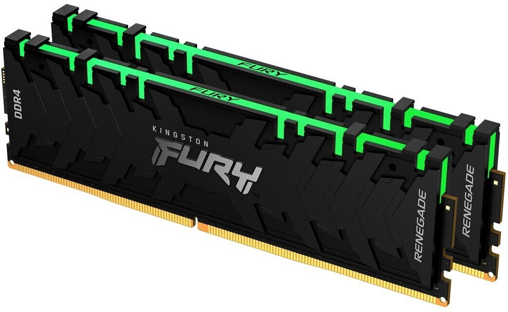 Kingston FURY Renegade RGB Kit 64 Go deux barrettes DDR4-3600 C18 (KF436C18RBAK2/64)