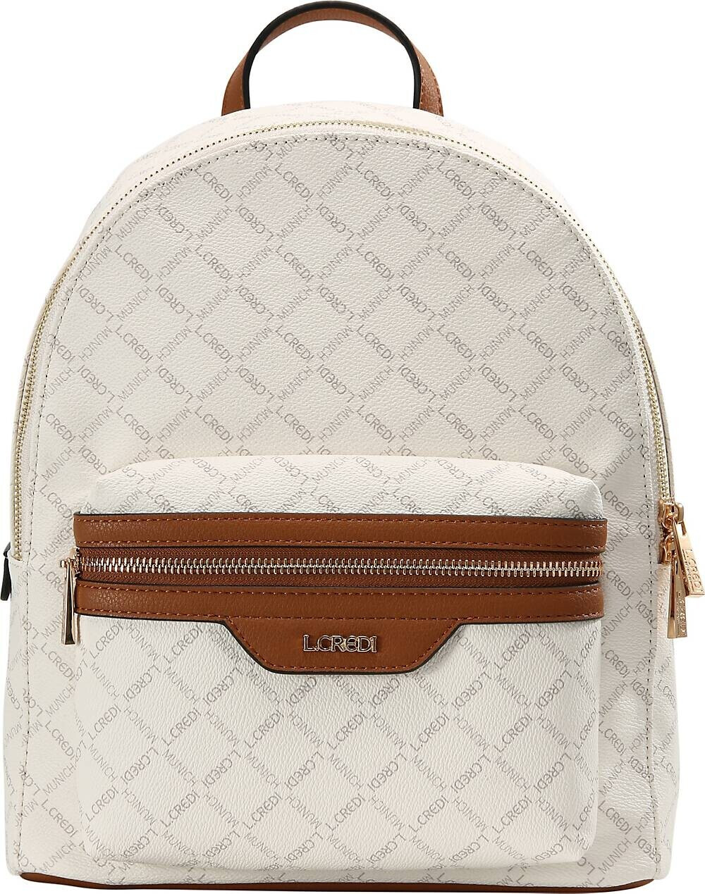 L.Credi Filiberta Backpack white