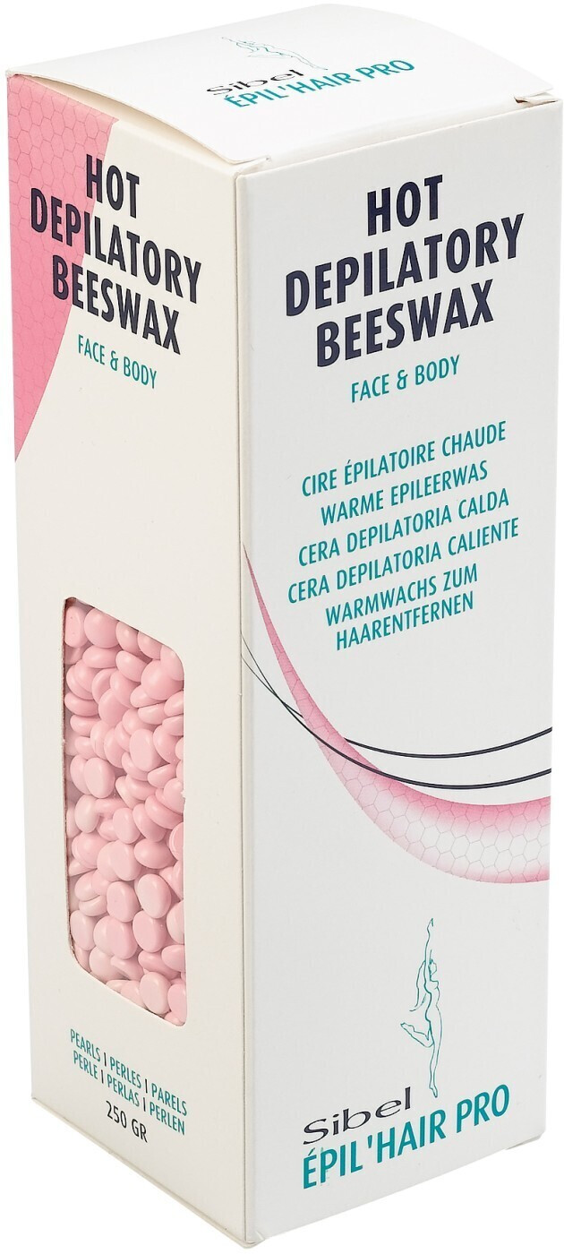 Sibel Cire d'abeille à épiler rose (250 gr)