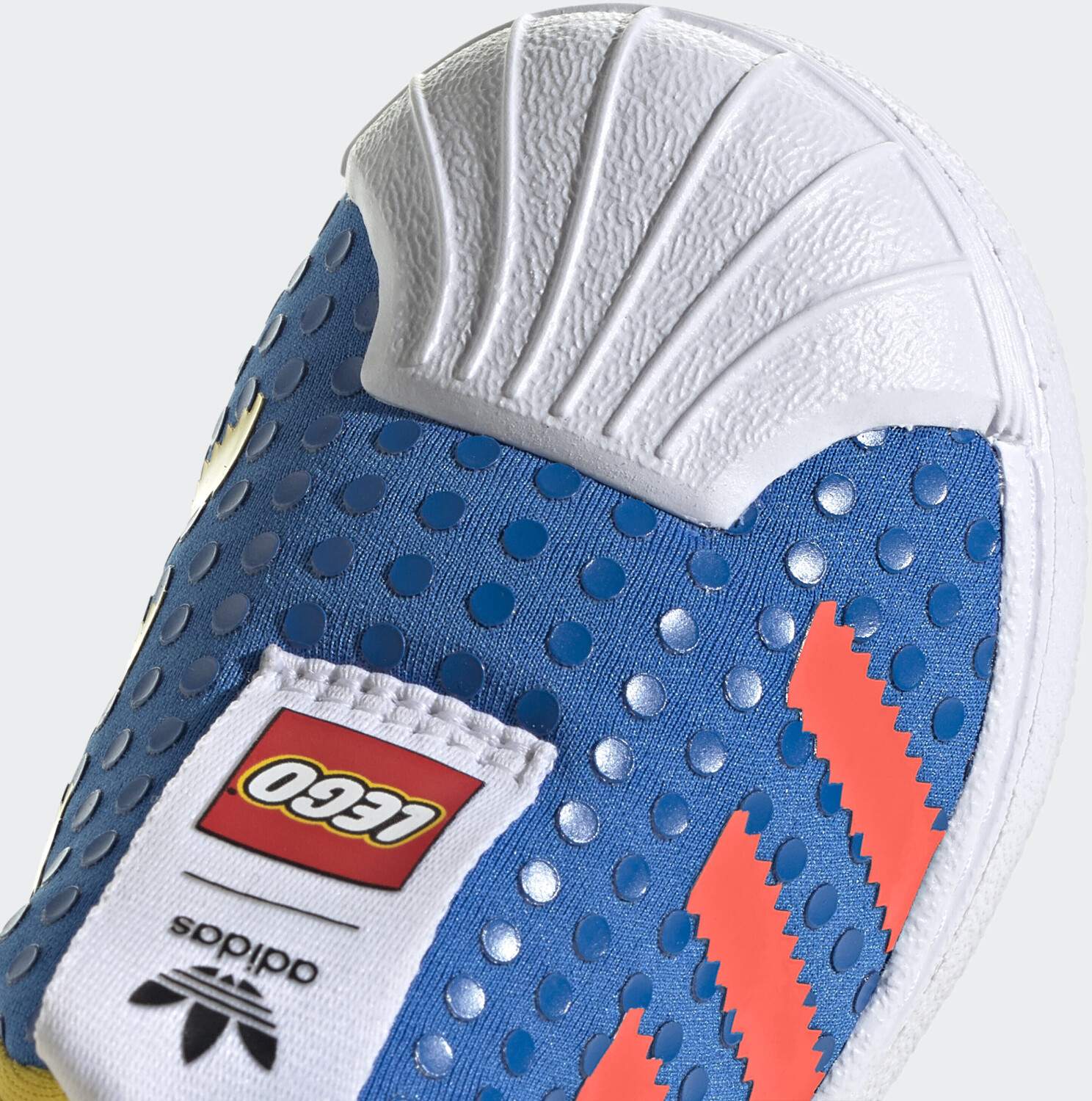 Adidas Superstar 360 x LEGO Shock Blue Bold Orange Eqt Yellow Kinder H02731 ab 39 35 Preisvergleich bei idealo