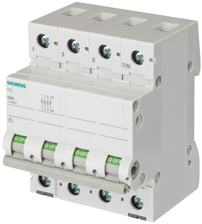 Siemens 63A 3-polig+N (5TL16630)