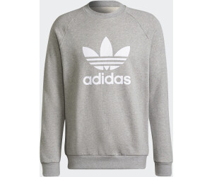 adidas Baumwolle Adicolor Classics Trefoil Sweatshirt in Grau für Herren und Fitnesskleidung Sweatshirts Training Herren Bekleidung Sport- 