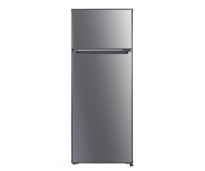 Kühlschrank Standkühlschrank Kühl-Gefrierkombination 143 cm silber respekta 