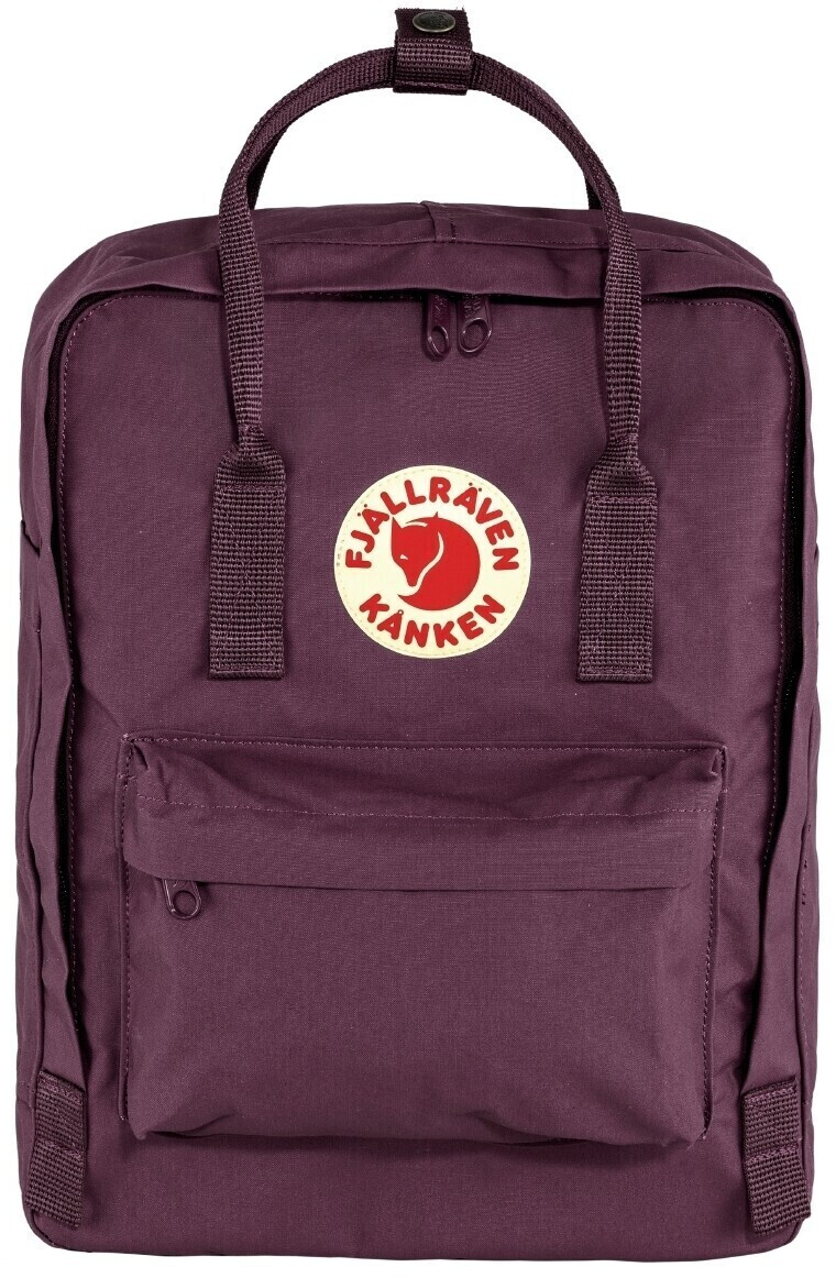 Fjallraven purple backpack top