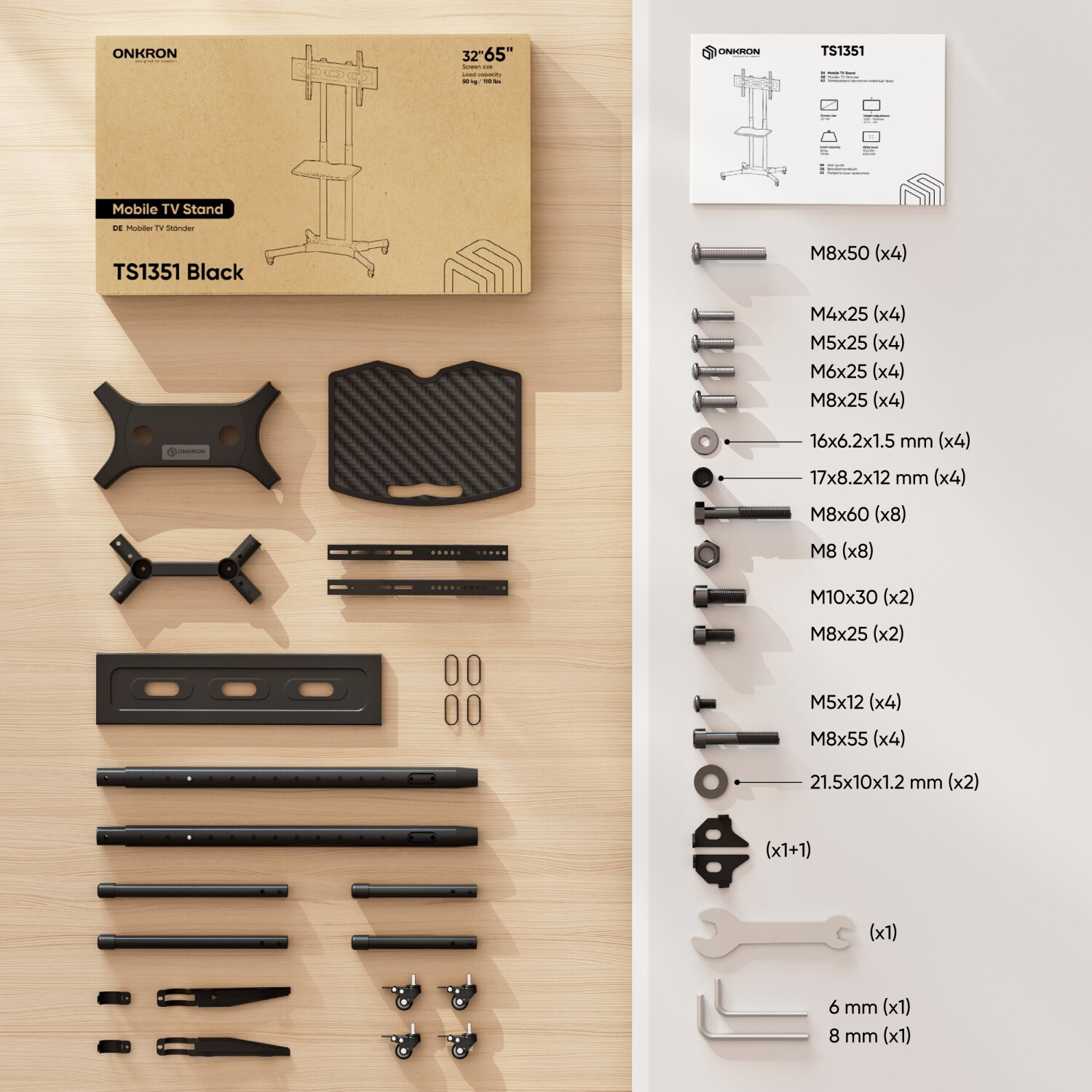 Onkron TS1351 Black au meilleur prix sur idealo.fr