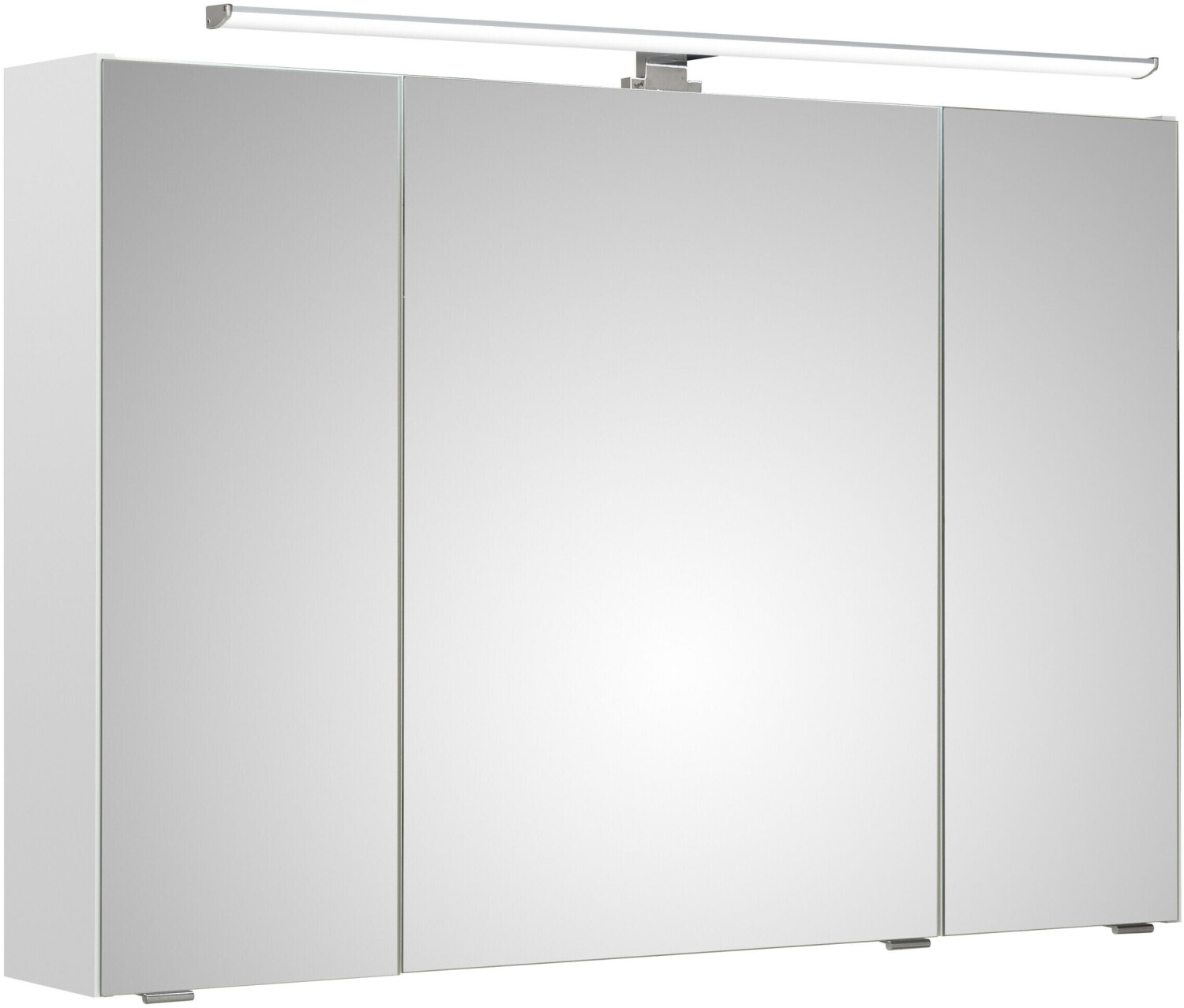 Jessi Filo 3 Spiegeltüren Glanz Spiegelschrank Weiß € 341 Aufsatzleuchte | ab bei Weiss 299,00 Preisvergleich III Pelipal