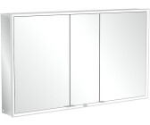 Villeroy & Boch My View Now Spiegelschrank 130 x 75 x 16,8 cm LED-Beleuchtung/3 Türen/Ein-/Ausschalter