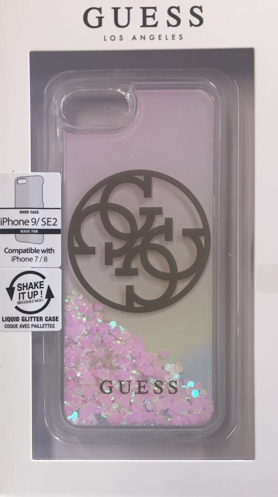Guess Guess, Glitter Circle Back Cover for iPhone 7/8