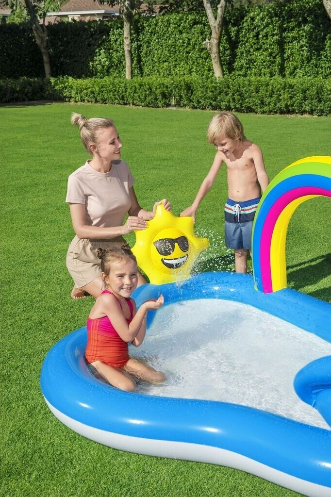 Bestway Water Play Center Rainbow n Shine, 257 x 145 x 91 cm