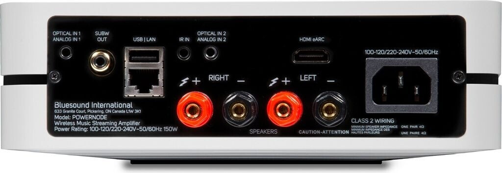 Bluesound Powernode blanc