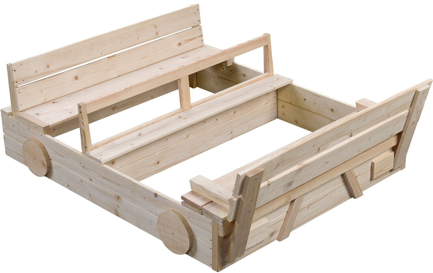 SwingKing Sandbox Car120x100cm untreated