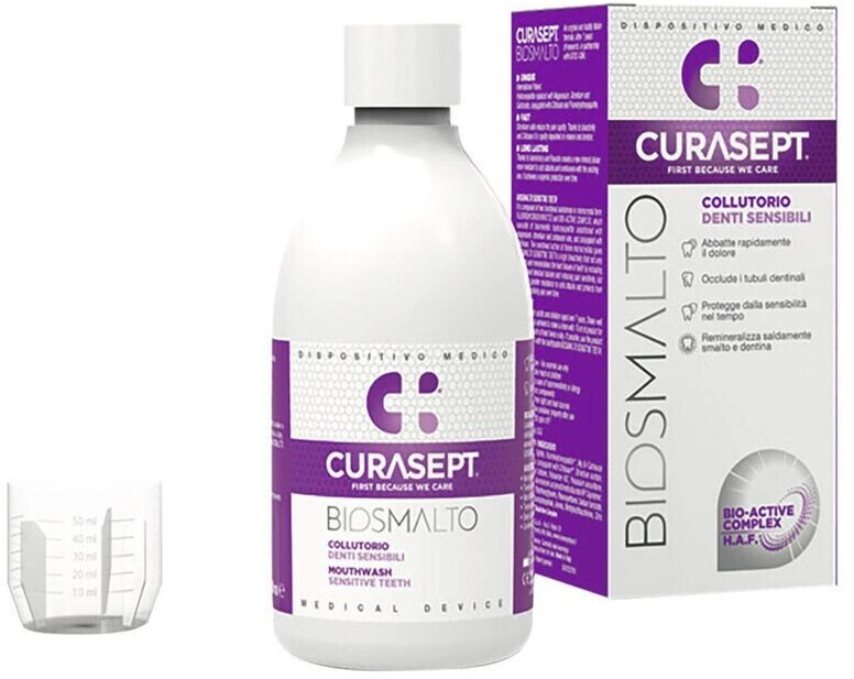 Curasept Biosmalto Mouthwash Sensitive Teeth 300ml