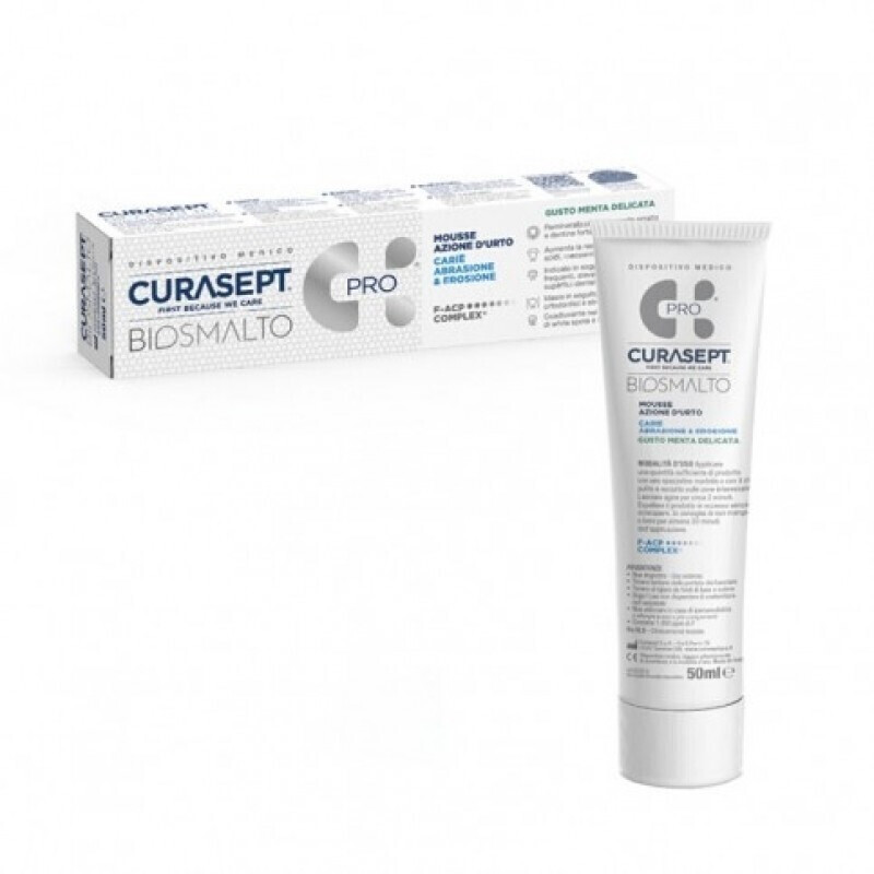 Curasept Biosmalto Mousse Delicate Mint 50ml