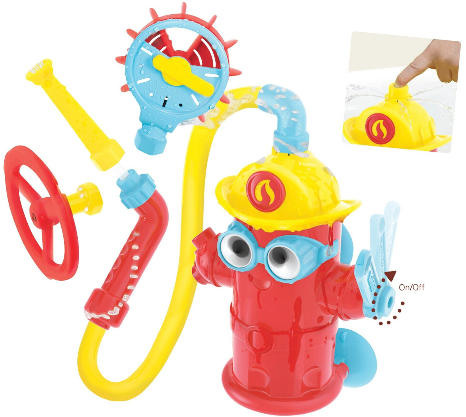Yookidoo Water Toy Fire Hydrant Freddy