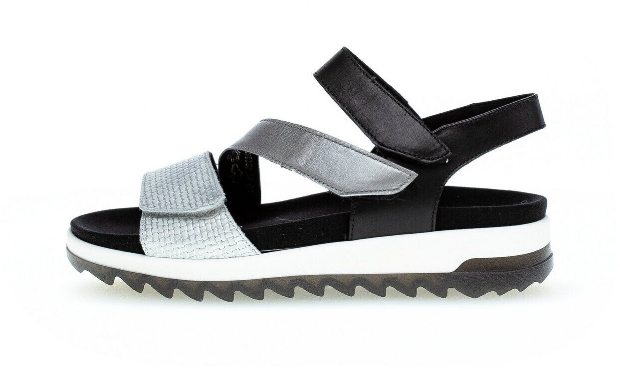 gabor silver sandals