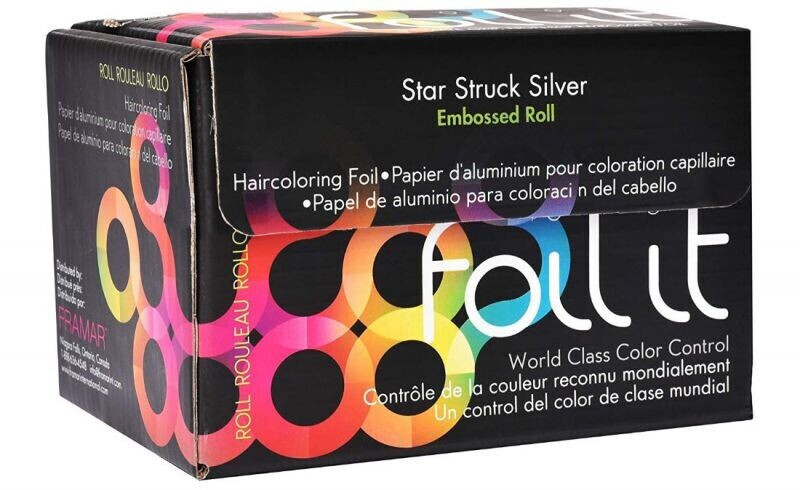 Framar Star Struck Silver Embossed Roll Aluminum