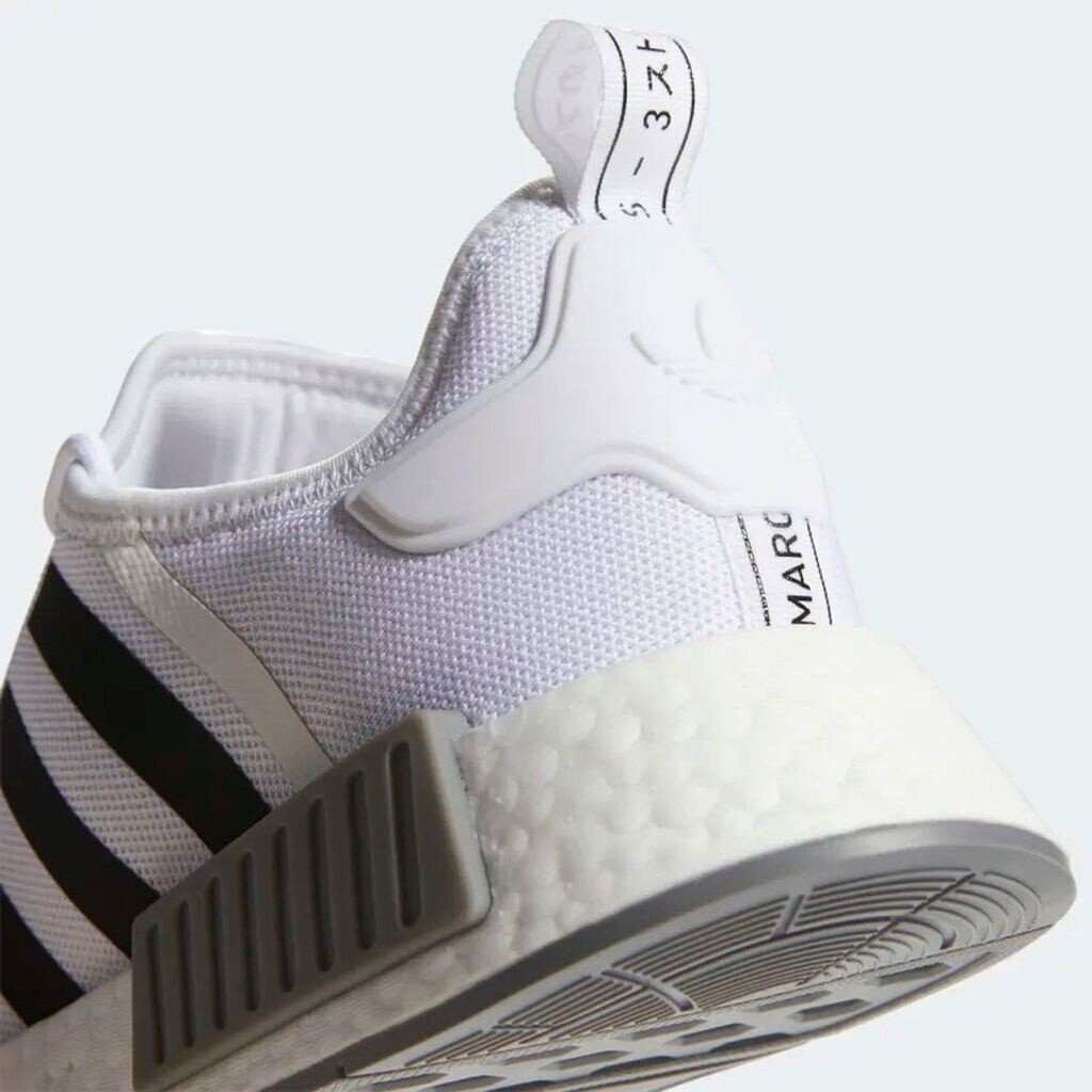 Adidas nmd r1 grey three  cloud white  core black 2025