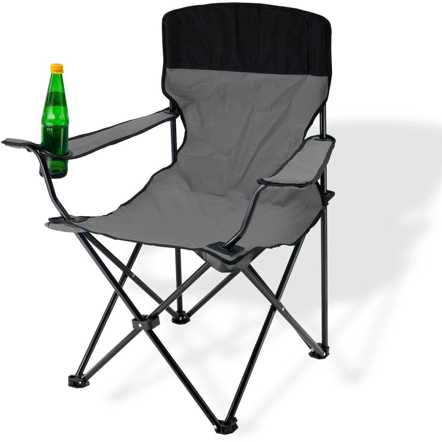 Dema Camping Chair 2-coloured grey/black (94052)