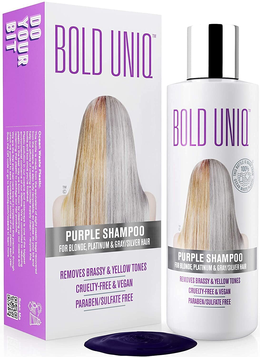 Bold Uniq Purple Shampoo (250ml)