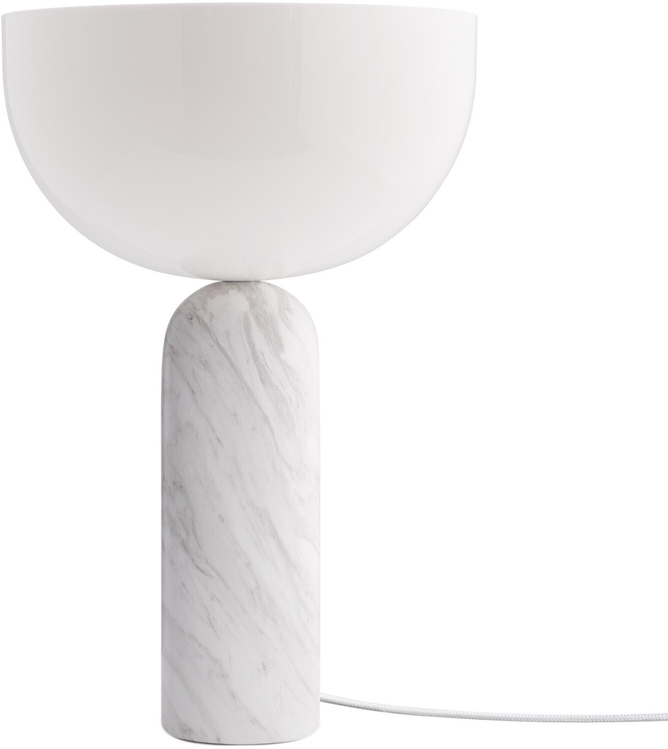 New Works Kizu Large White Marble