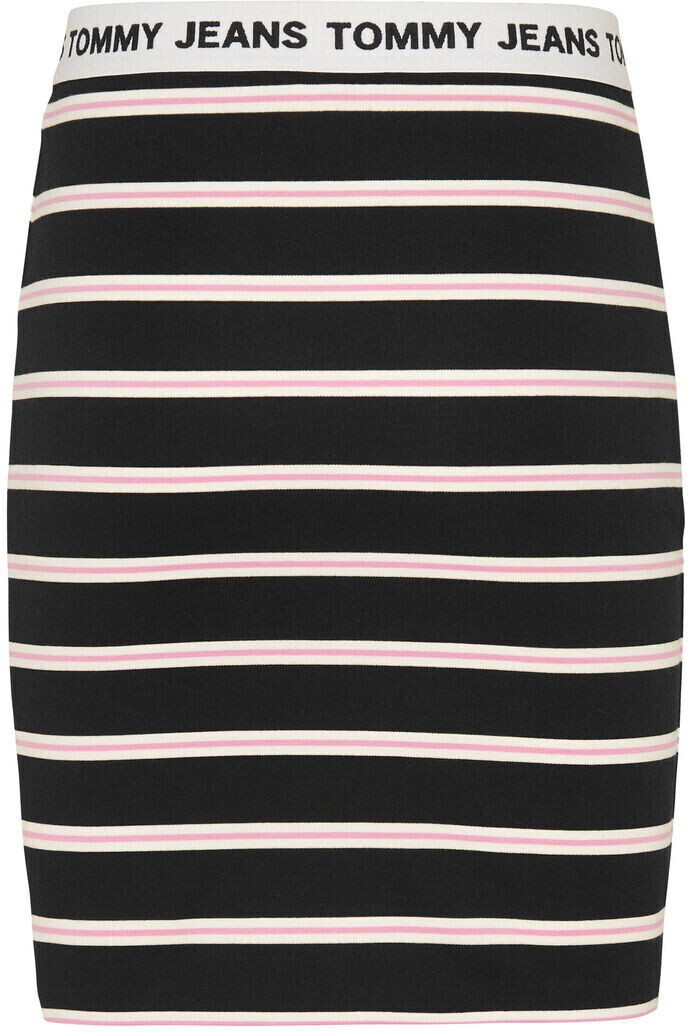 bei 63,00 | Stripe € Hilfiger (DW0DW10144) Skirt Tommy Logo Bodycon Preisvergleich ab Repeat