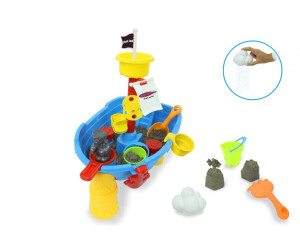 Gartenspielzeug Sand und Wassertisch Wasserspiel Piratenboot IDENA 8810 