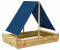 vidaXL Sandbox with Roof 160x100x133cm